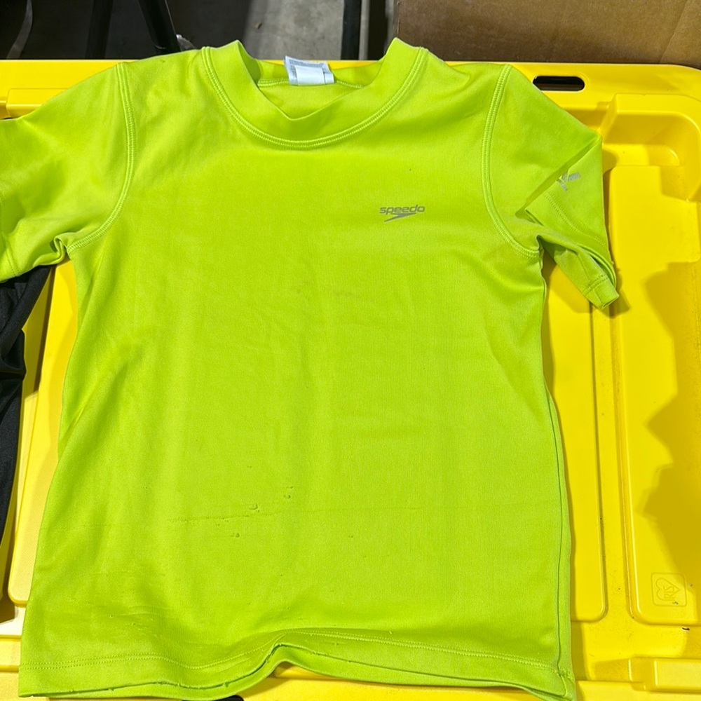 Speedo Neon Yellow Active Shirt